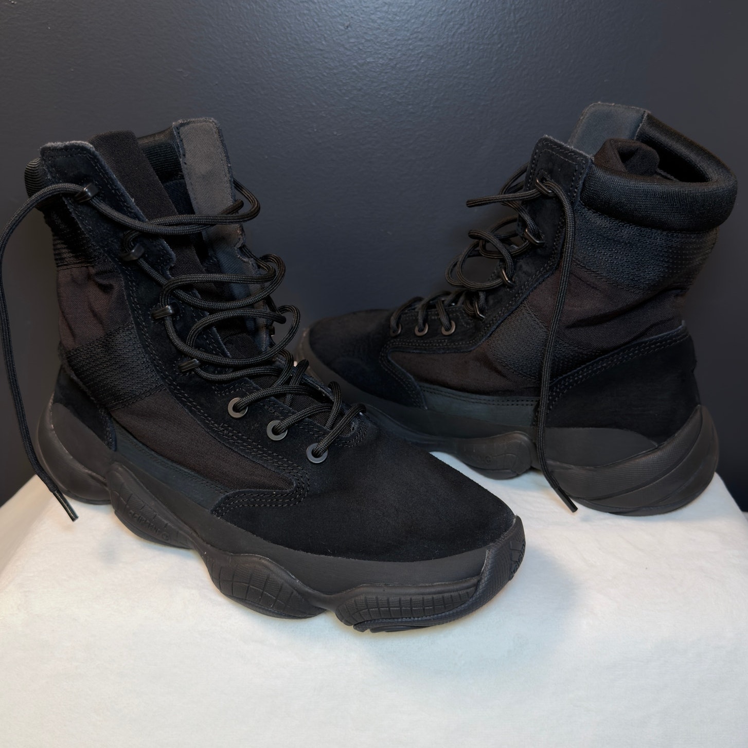 Adidas Yeezy 500 High Tactical Boot 'Utility Black' | Ig4693 | 12.5m